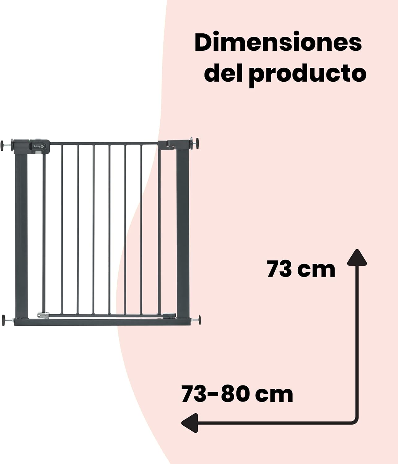 SafeOne® -  La Barrera de Seguridad a Presión por Niños y Mascotas que se Instala en 60 Segundos