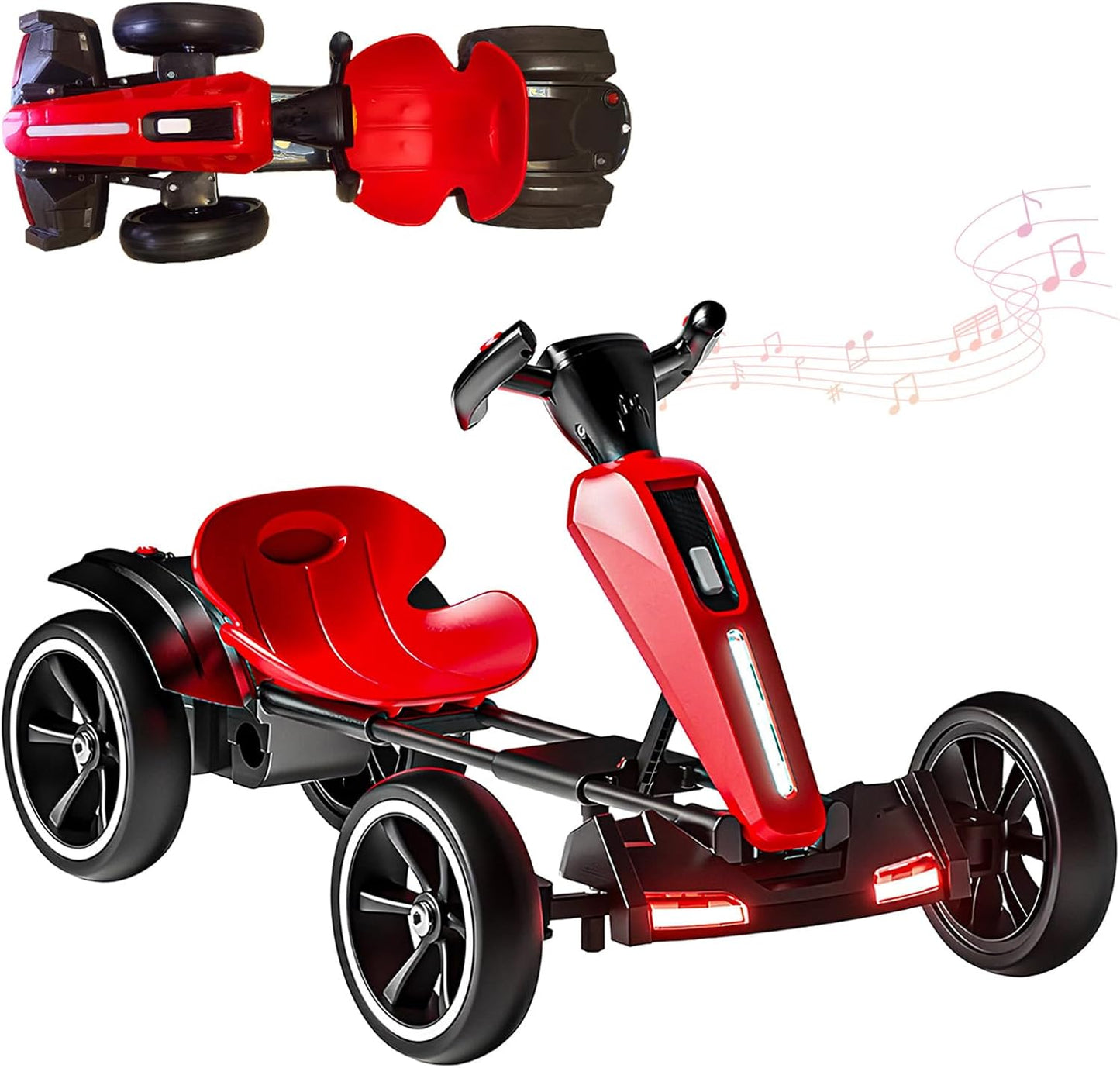 My Kart® - Go-Kart Eléctrico Plegable para Niños