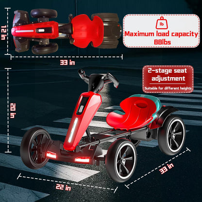 My Kart® - Go-Kart Eléctrico Plegable para Niños