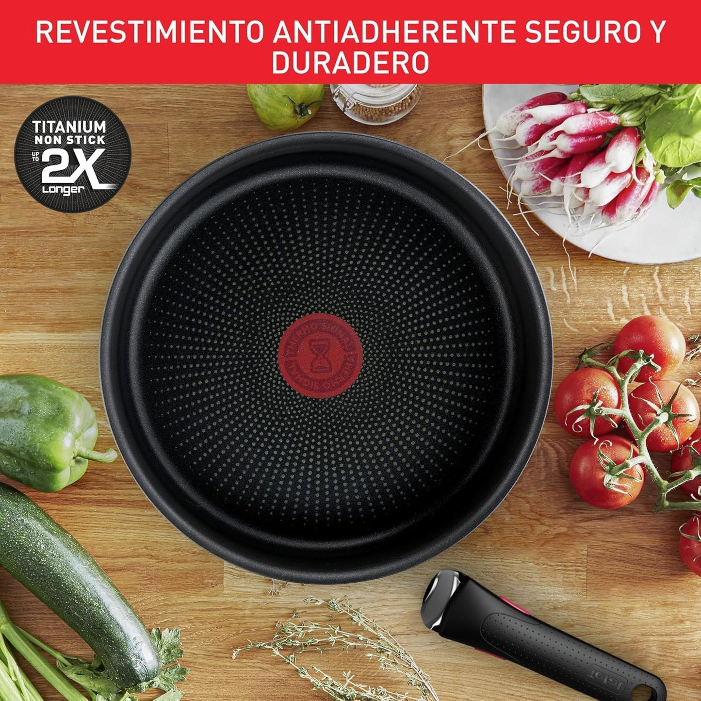 ProChefSet® - Juego de Batería de Cocina de Acero Inoxidable Indestructible Antiadherente 29 ES
