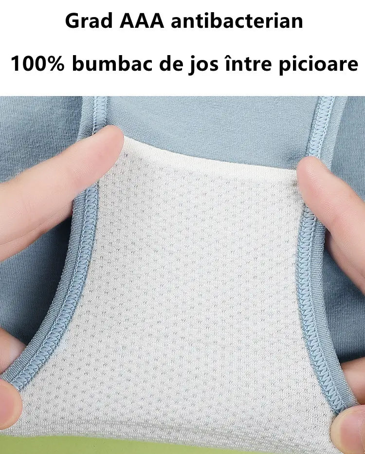 FitOk® - Braguitas de cintura alta de algodón puro con realce de caderas, tallas grandes 【Compre 1 y llévese 5 gratis】