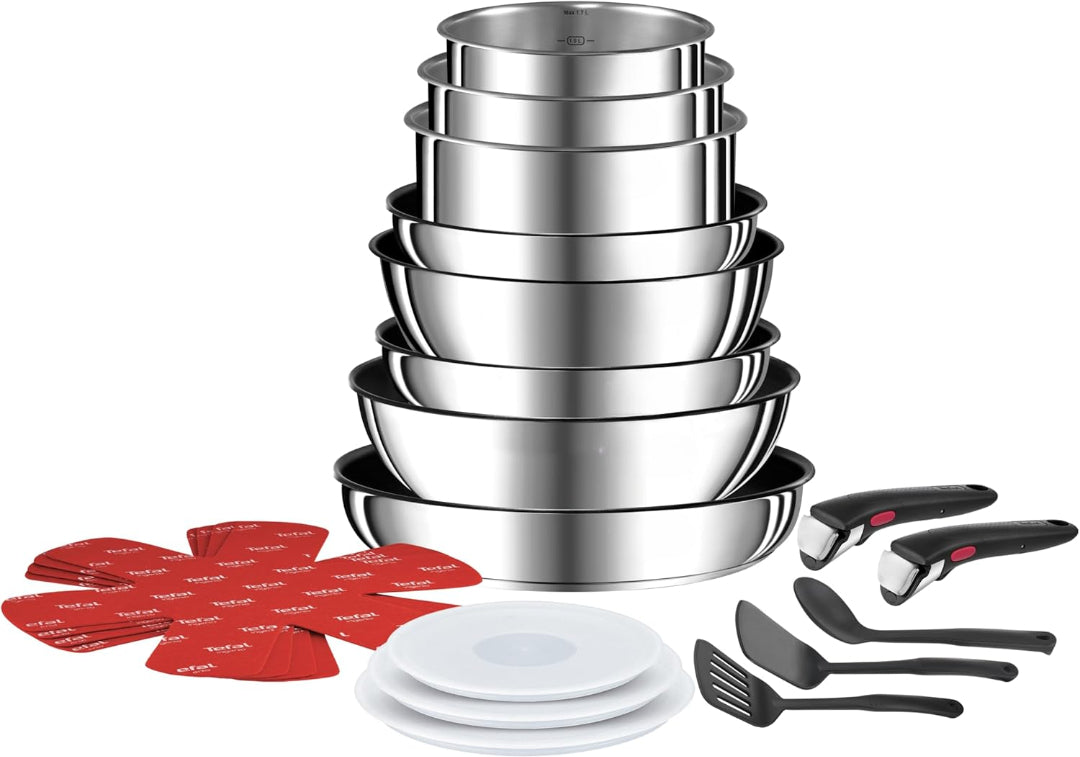 ProChefSet® - Juego de Batería de Cocina de Acero Inoxidable Indestructible Antiadherente 29 ES