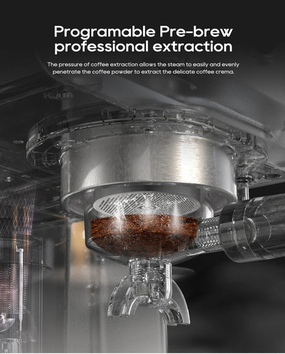 AmoreCafe® - La Máquina de Café Semiautomática de 20 Bares que te Regala un Expreso Perfecto y una Crema Abundante como en la Cafetería