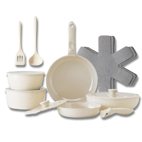 ProChefSet® - Juego de Batería de Cocina de Acero Inoxidable Indestructible Antiadherente 29 ES2