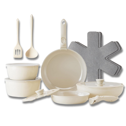 ProChefSet® - Juego de Batería de Cocina de Acero Inoxidable Indestructible Antiadherente 29 ES2